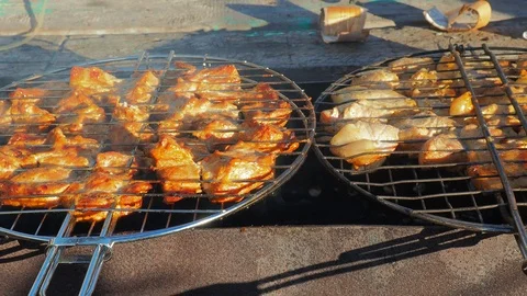 BBQ Stock Footage 96305938