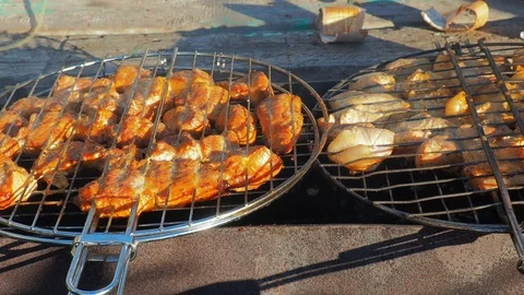 BBQ Stock Footage 96305958