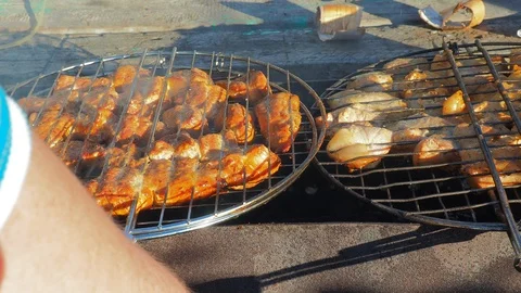 BBQ Stock Footage 96306034