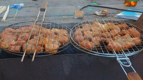 BBQ Video stock 96405743