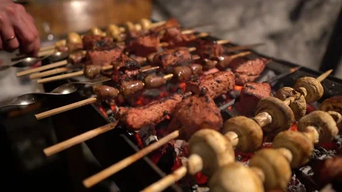 BBQ Video stock 131548675