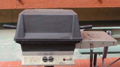 BBQ Grill 02 Stock Footage 48827236