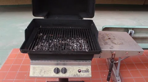 BBQ Grill 03 Stock Footage 48827325