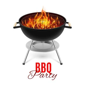 BBQ grill Stock Illustration