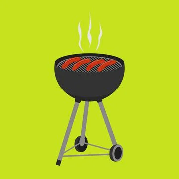 BBQ grill Stock Illustration