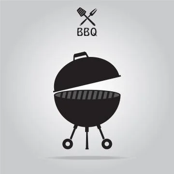 BBQ grill illustration Stockillustratie
