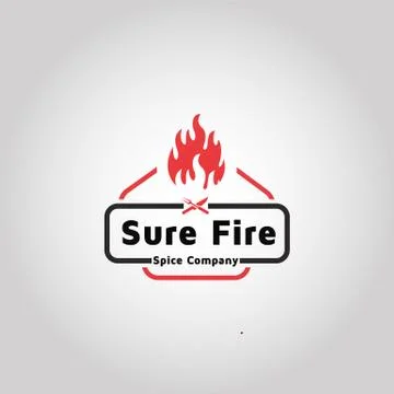 Bbq grill vector template design Stock Illustration