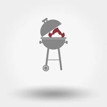BBQ icon. Stock Illustration