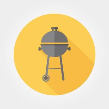 BBQ icon Stock Illustration