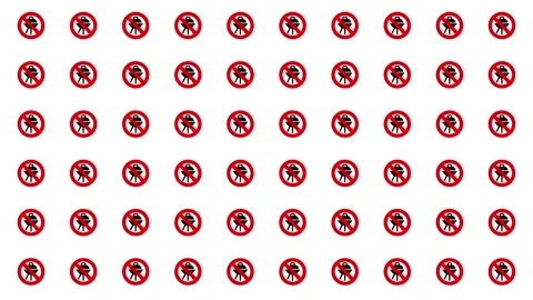 BBQ icons appear with a bouncing animation with no symbol icons Stock Footage 279520787