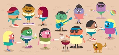BBQ Stock Illustration