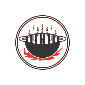 BBQ logo Stock Illustration