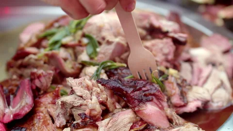 Bbq meat beef Stock-Footage 192254044