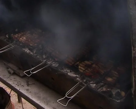 BBQ - Moroccan style Stock Footage 461280