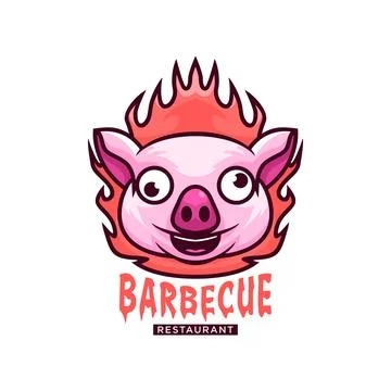 BBQ pork Stock Illustration