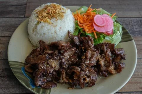 Bbq pork Stock Photos
