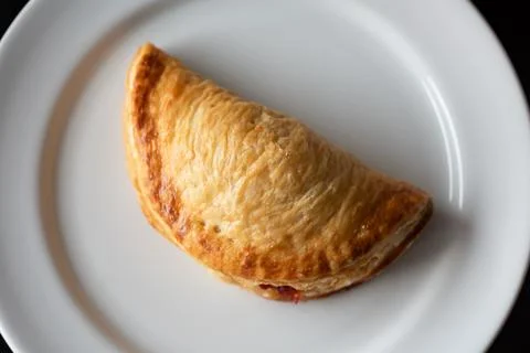 B.B.Q. Pork pie Stock Photos