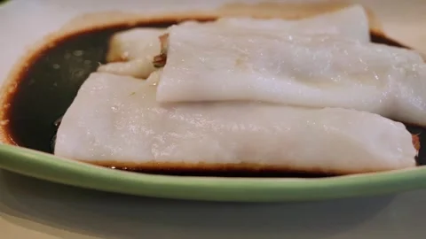 BBQ pork rice rolls 動画素材 326018581