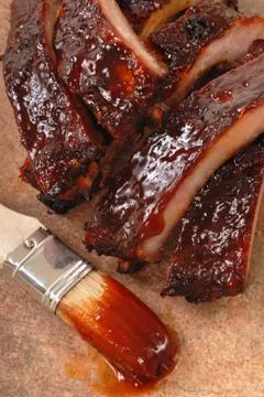 Bbq ribs Stock Photos