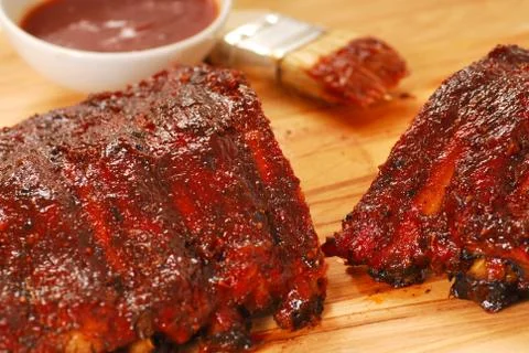Bbq ribs Stock Photos