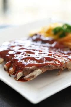 Bbq ribs Stock Photos