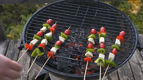 Bbq skews Stock Footage 92642033