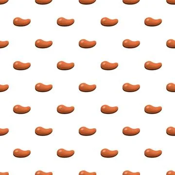 Bbq steak pattern seamless Stock Illustration