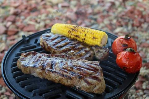 BBQ steak Stock Photos