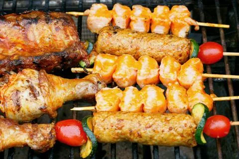 BBQ time Stock Photos