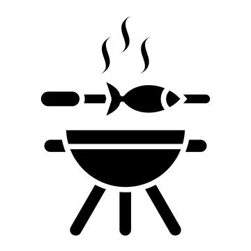 Bbq Vector Icon Design Illustration Stock Illustration