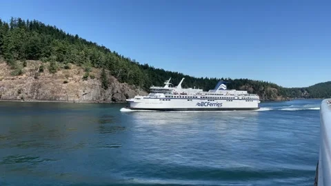 BC Ferries ferry Stock Footage 238395849
