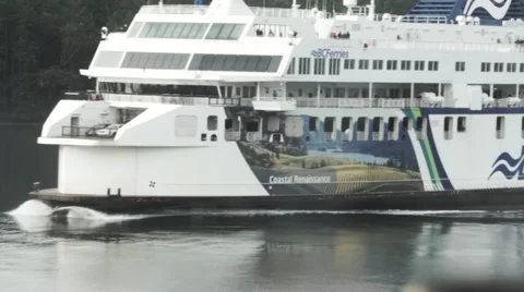 BC Ferry Stock Footage 48330091