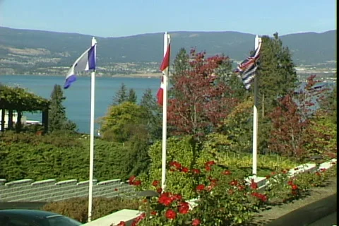 BC Flags Stock-Footage 816340