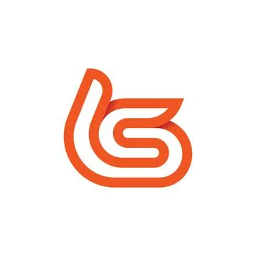 BC Lettermark Logo Stock Illustration