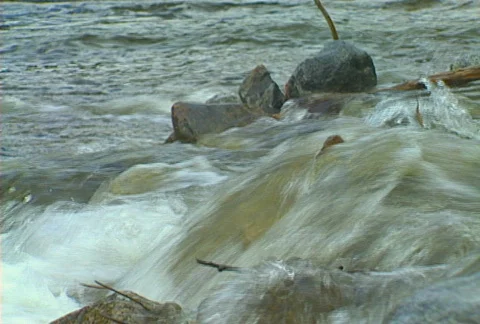 BC river scenic 01 Stock Footage 509062