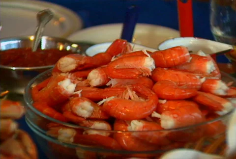 BC seafood 01 Stock Footage 508950