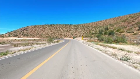 BCS Mexico 115 Drive Balandra 2 La Paz POV Stock Footage 222003290