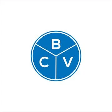 BCV letter logo design. BCV monogram initials letter logo concept. BCV letter 스톡 일러스트