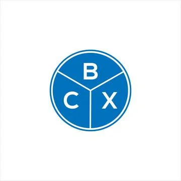 BCX letter logo design. BCX monogram initials letter logo concept. BCX letter イラスト素材