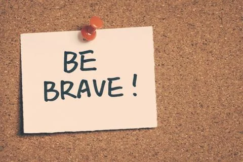 Be brave Stock Photos