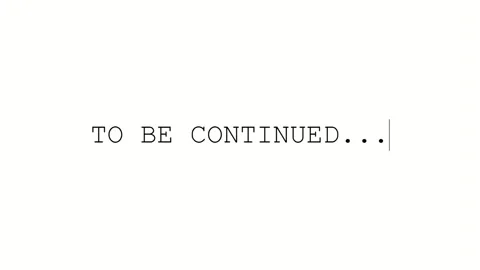 'To Be Continued' Writing Animation on White Background Stock Footage 262660007