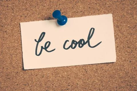 Be cool 스톡 사진