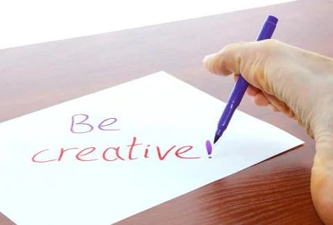 Be creative Stock Photos