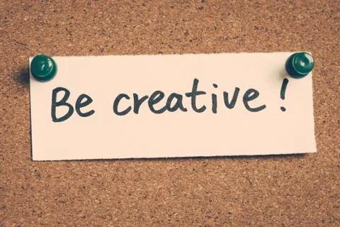 Be creative Stock Photos