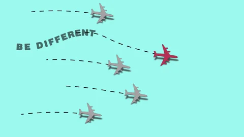 Be different Stock Footage 310084672