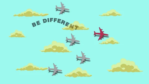 Be different Stock Footage 310084812
