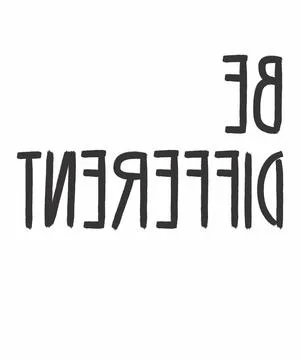 Be different Stock Illustration