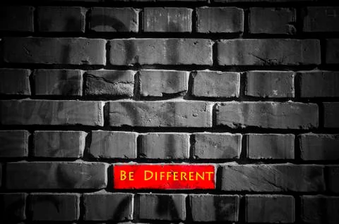 Be different Stock Photos