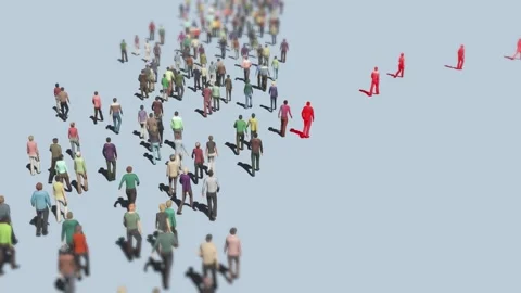 Be different red Stock Footage 340822155