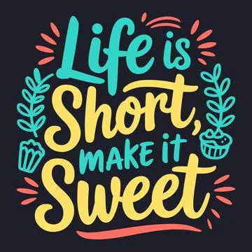 Be Happy, Be Bright, Be You - Colorful Motivational Quote Design Illustrazione stock